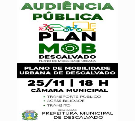 Audiência Pública - Plano de Mobilidade Urbana de Descalvado