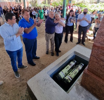 Solenidade de fechamento do Obelisco emocionou o público presente