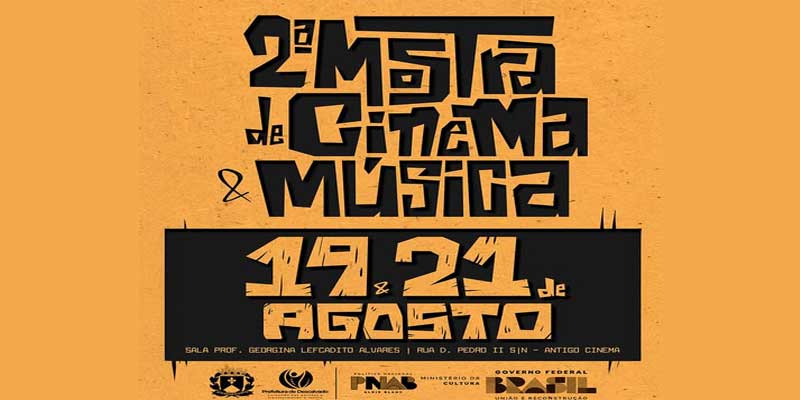 Foto: 2ª Mostra de Cinema e Música - Evento apoiado pela PNAB