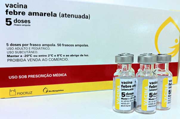 Vigilância Epidemiológica informa: quem já tomou as 2 doses contra a febre amarela está imune