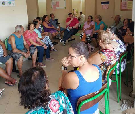 USF Morada do Sol dá início aos encontros com pacientes HAS/DIA