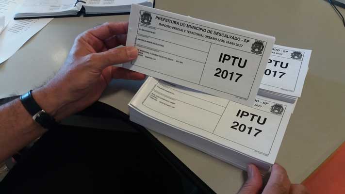 Agência dos Correios fará a entrega dos carnês de IPTU até 15 de março