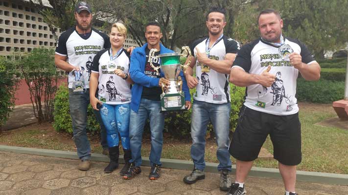 Monsters  de Descalvado fica  em 5º na geral do Brasileiro de Powerlifting