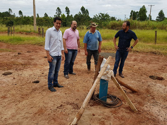 Superintendente do Incra-SP vem a Descalvado para oficializar a entrega de 3 poços artesianos