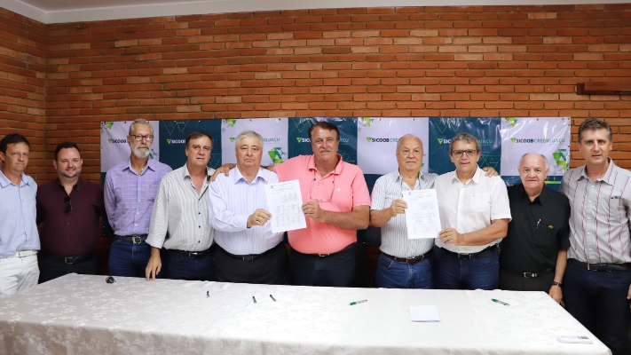 Prefeitura e Sicoob Crediguaçu firmam parceria para revitalização do Jardim Velho