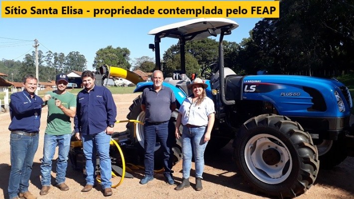 CATI/ Casa da Agricultura acompanha entrega de equipamentos a produtores rurais