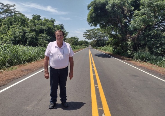 Recuperação da Vicinal José Perna Sobrinho está na fase final das obras