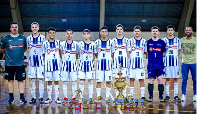 Equipe de Futsal SELT sub 16 é campeã da Liga Ferreirense