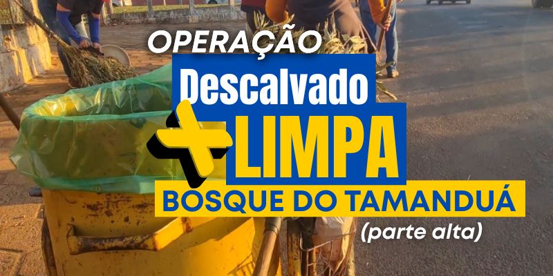 Foto: Terceira edição do “Descalvado + Limpa” mobiliza servidores públicos e voluntários no bairro Tamanduá – Parte Alta