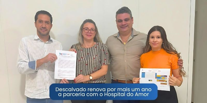 Foto: Descalvado renova parceria com o Hospital de Amor para prevenção ao câncer de colo do útero