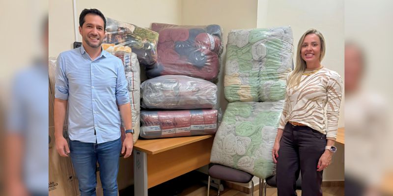 Foto: Descalvado recebe cobertores do Fundo Social de São Paulo para aquecer quem mais precisa