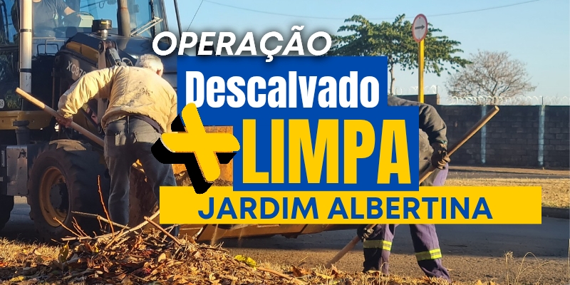 Foto: Mutirão de Limpeza mobilizou moradores do Jardim Albertina em Descalvado no último sábado (26).