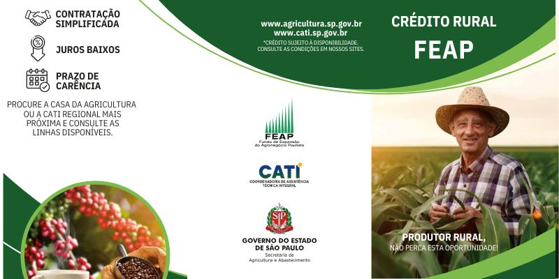 Foto: Produtores Rurais de Descalvado contam com novas oportunidades de financiamento pelo FEAP