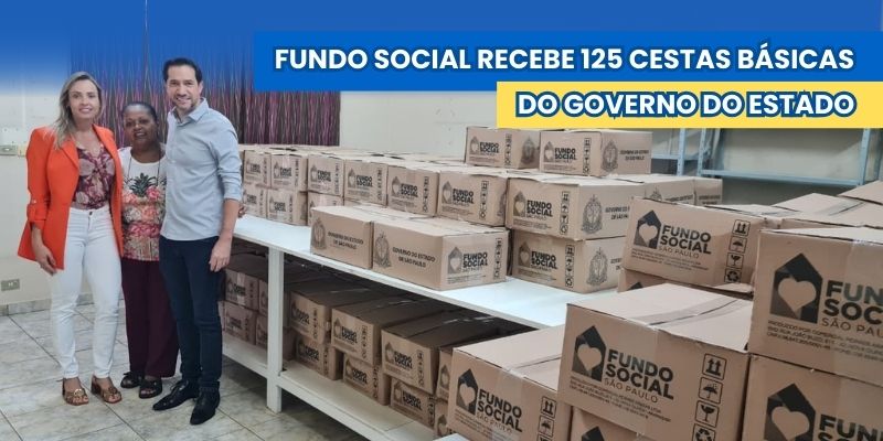 Foto: Descalvado recebe cestas básicas para fortalecimento da proteção social