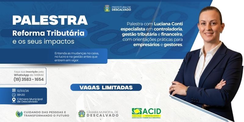 Foto: Palestra: Reforma Tributária e os seus impactos