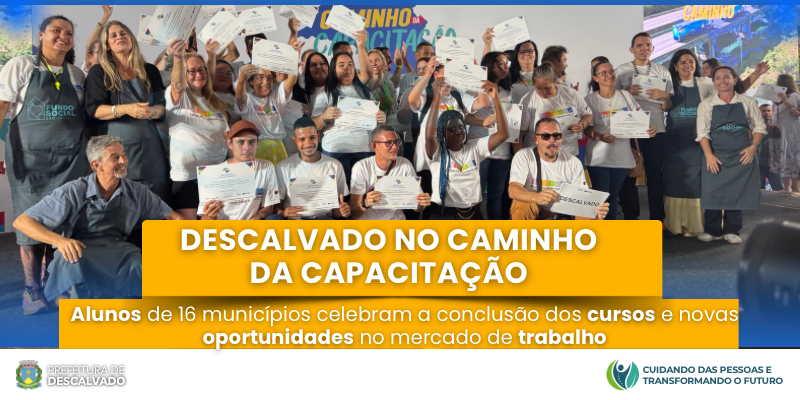 Foto: DESCALVADO NO CAMINHO DA CAPACITAÇÃO 