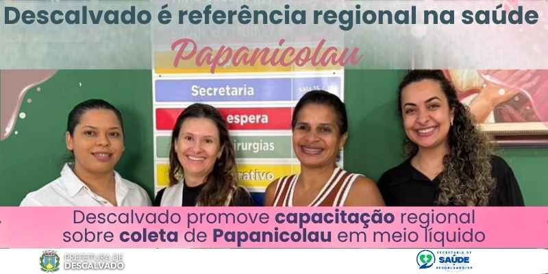 Foto: Descalvado promove capacitação regional sobre coleta de Papanicolau em meio líquido