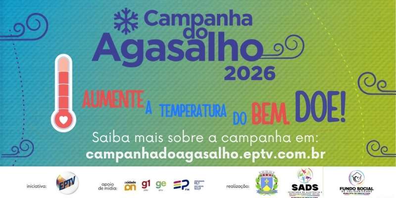 Foto: Campanha do Agasalho 2026 mobiliza Descalvado com pontos de coleta em toda a cidade
