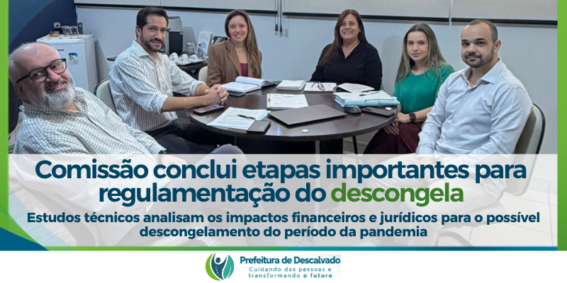Foto: Comissão conclui etapas importantes para regulamentação do descongela